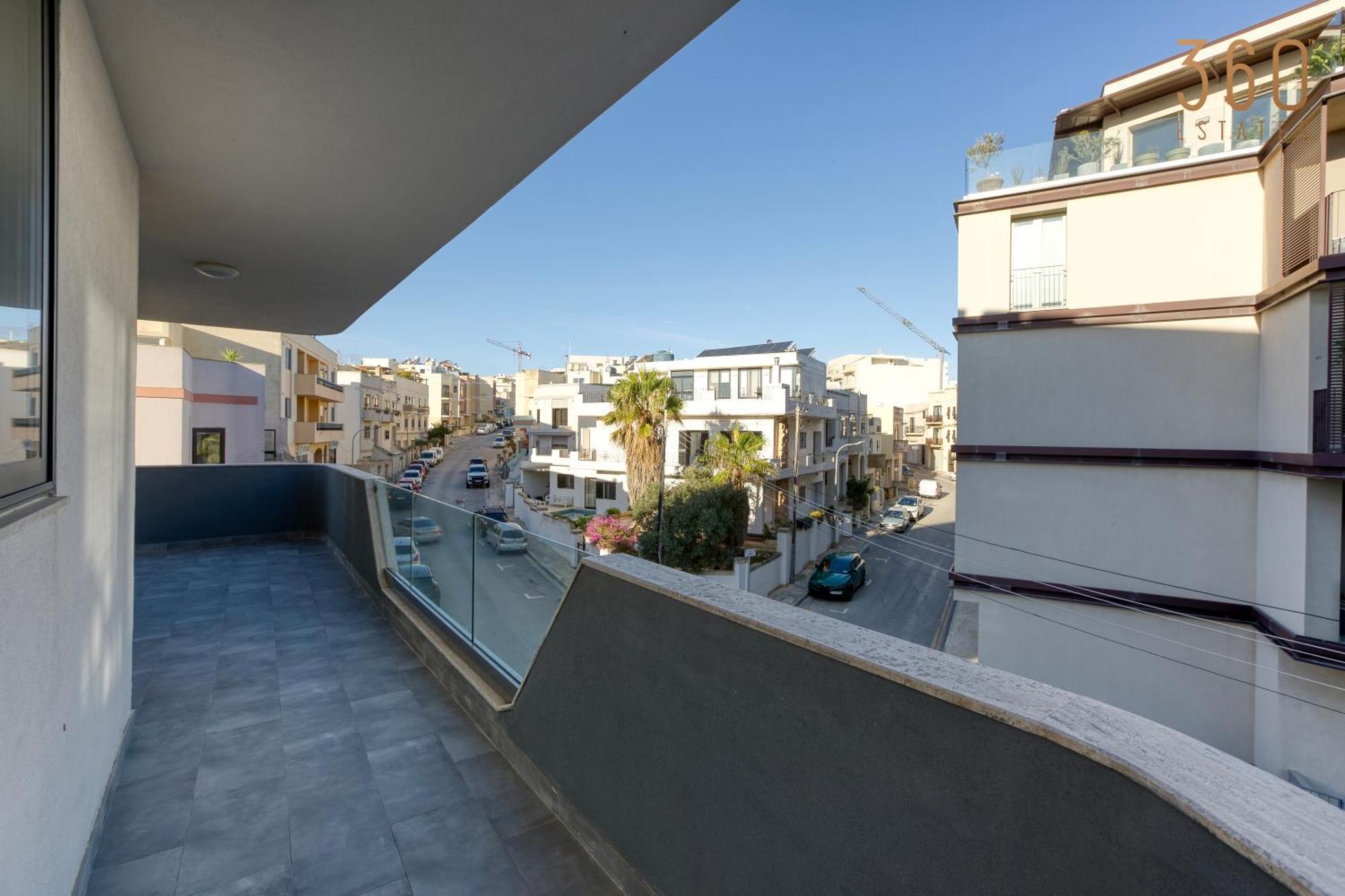 Apartamento Relaxing 2br With Private Balcony In By 360 Estates Mellieħa